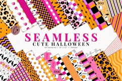 30 Seamless Cute Halloween Digital Paper Product Image 1