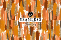 Seamless Fall Messy Brush Stroke Digital Paper Product Image 1