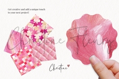 Seamless Pink Girly Digital Paper Product Image 3