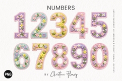 Faux Yarn Spring Alphabet PNG Product Image 4