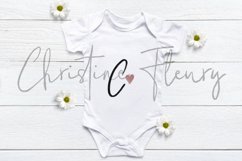 Daisy Flatlay Baby Bodysuit Mockup - Spring Mockup Product Image 3