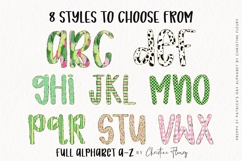 Preppy St Patricks Alpha PNG Bundle BONUS Clipart Product Image 3