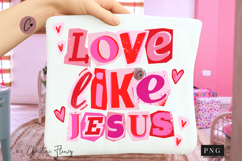 Christian Valentine PNG Ransom Letter - 4 Designs Product Image 5