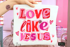 Christian Valentine PNG Ransom Letter - 4 Designs Product Image 5