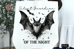 Silent Guardian Of The Night Gothic PNG | Tortured Poet PNG Product Image 1