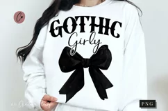 Coquette Gothic Girly PNG | Halloween PNG Product Image 1