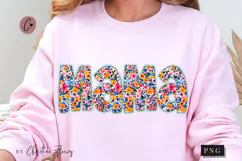 Floral Mama PNG | Mother's Day PNG Product Image 1