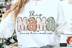 Christmas Mama Cookies PNG | Christmas PNG Product Image 1