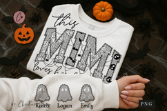 Lace This Mimi Loves Her Boos PNG Product Image 1