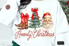 Coquette Howdy Christmas PNG | Coquette PNG Product Image 1