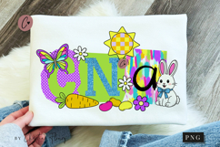 Preppy Ransom Easter NICU RN CNA Nurse PNG Design Product Image 3