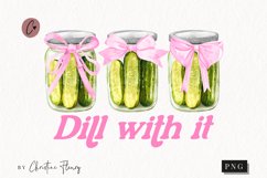 Coquette Dill With It PNG, Funny Png Product Image 1
