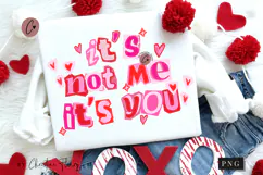 Its Not Me Its You Valentine PNG Ransom Letter Product Image 1