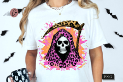 Preppy Halloween Grim Reaper PNG Product Image 1