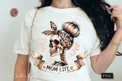 Mom Life Skeleton PNG | Mother's Day PNG Product Image 1