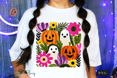 Preppy Boho Halloween PNG Product Image 1