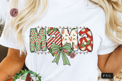 Coquette Christmas Mama PNG Product Image 1