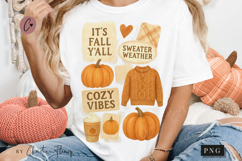 Fall Collage PNG | Fall PNG Product Image 1