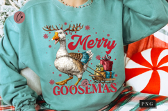 Merry Goosemas Funny Christmas PNG Product Image 1