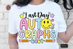Last Day Autographs 2024 School PNG | Graduation PNG Product Image 1