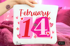 February 14 Valentine PNG Ransom Letter Product Image 1
