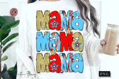American Mama PNG | 4th Of July PNG Product Image 1