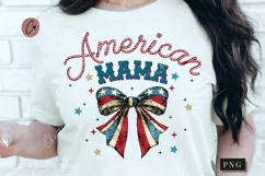 American Mama Coquette PNG | Patriotic PNG Product Image 1