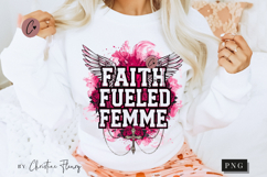 Faith Fueled Femme Christian PNG Product Image 1