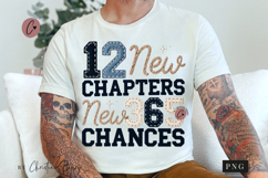 Faux Embroidery Happy New Years PNG - 4 Designs Product Image 5