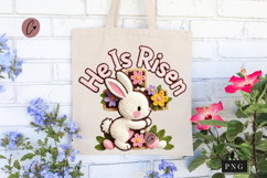 Latch Hook He Is Risen PNG | Easter Png Product Image 1