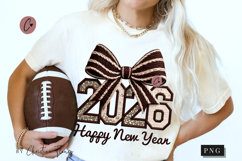 Coquette 2026 Happy New Year PNG Product Image 1