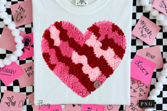 Latch Hook Yarn Valentine Heart PNG Product Image 1