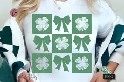 Retro St Patrick's Day PNG, Irish Shamrock PNG Product Image 1