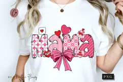 Valentine Mama Coquette PNG, Valentines Day PNG Product Image 1