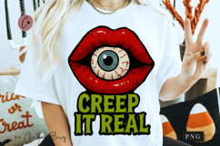 Monster Lips Halloween PNG Product Image 5