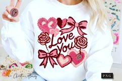 Valentine Faux Latch Hook PNG Bundle Product Image 2