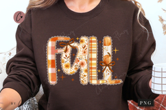 Preppy Floral Fall PNG Product Image 1