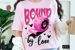 Bound By Love Funny PNG | Crazy Girlfriend PNG Product Image 1