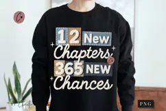 12 New Chapters 365 New Chances PNG Faux Crochet Product Image 1