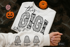 Lace This Gigi Loves Her Boos PNG Product Image 1