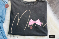 Coquette Pearl Mimi PNG Design | Mothers Day PNG Product Image 1