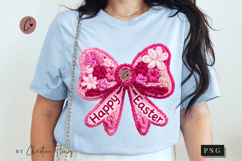 Coquette Happy Easter PNG | Easter Png Product Image 1