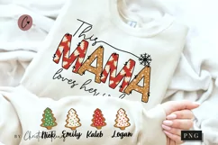 This Mama Loves Her Cookies PNG | Christmas PNG Product Image 1