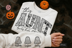 Lace This Aunt Loves Her Boos PNG Product Image 1