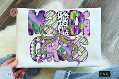 Mardi Gras Coquette PNG | Mardi Gras Png Product Image 1