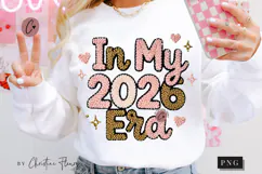 Preppy Girly New Years PNG Faux Latch Hook - 4 Designs Product Image 5