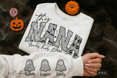 Lace This Nana Loves Her Boos PNG Product Image 1
