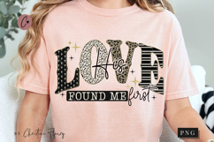 His love Found Me First PNG | Bible Verse PNG Product Image 1