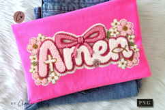 Faux Yarn Christian Easter Amen PNG | Easter Png Product Image 1