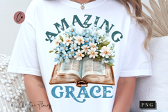 Easter Amazing Grace PNG, Christian PNG Product Image 1
